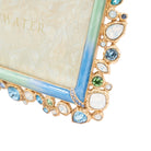 Jay Strongwater Theo Bejeweled 8" X 10" Frame - Oceana, alternate view
