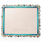 Jay Strongwater Theo Bejeweled 8" X 10" Frame - Peacock, alternate view