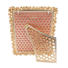 Jay Strongwater Theo Bejeweled 8" X 10" Frame - White Opal, alternate view