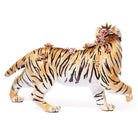 Jay Strongwater Tiger with Flower Crown Figurine, alternate view