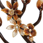 Jay Strongwater Vincenté Fireplace Screen - Gold & White, alternate view