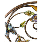 Jay Strongwater Vincente Fireplace Screen - Flora & Fauna, alternate view
