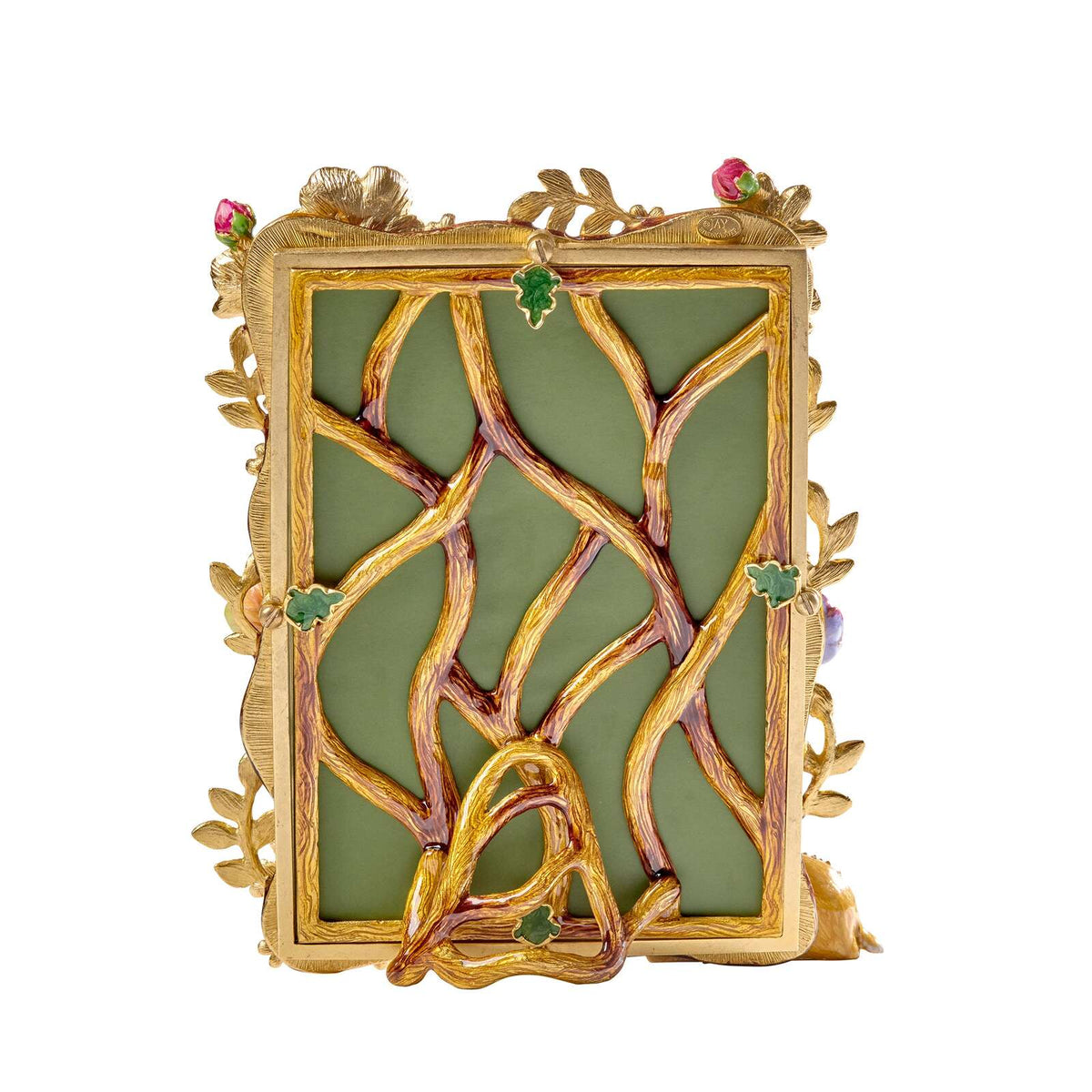 Jay Strongwater Willow Deer 5" X 7" Frame - Natural, alternate view