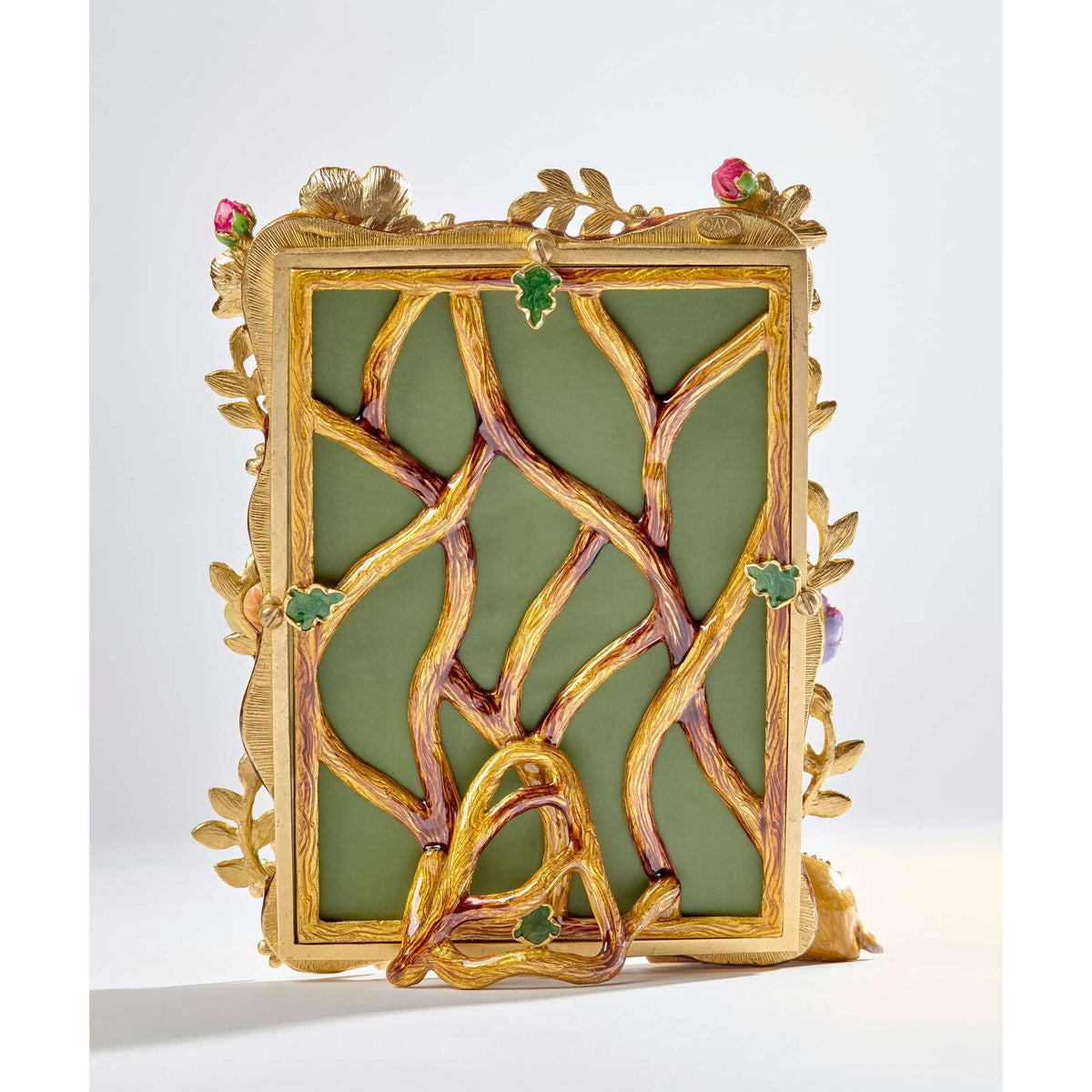 Jay Strongwater Willow Deer 5" X 7" Frame - Natural, alternate view