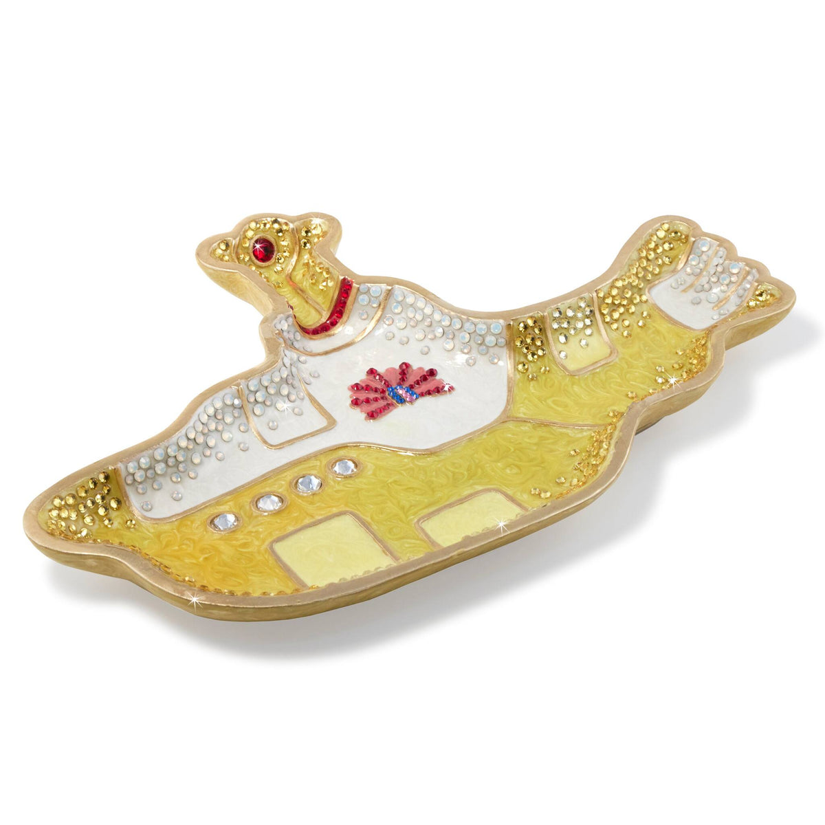Jay Strongwater Yellow Submarine Tray, alternate view