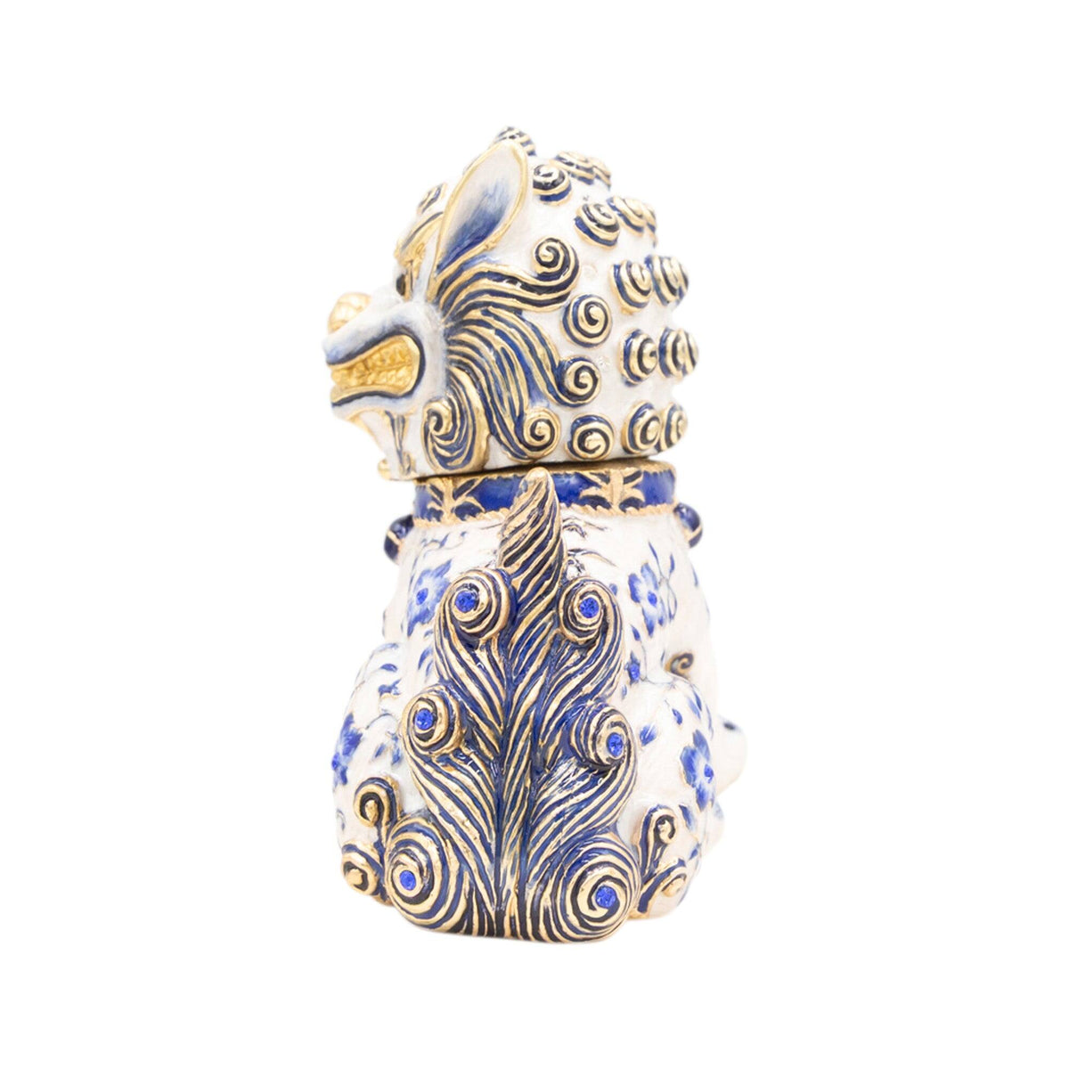 Jay Strongwater Yin Foo Dog Chinoiserie Box, alternate view