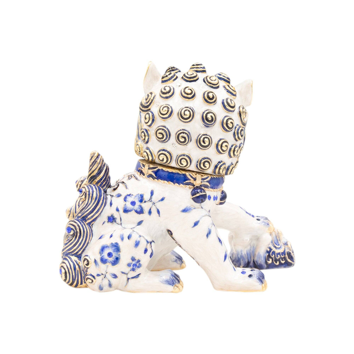 Jay Strongwater Yin Foo Dog Chinoiserie Box, alternate view
