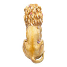 Jay Strongwater Zar Majestic Lion with Flowers Figurine, alternate view