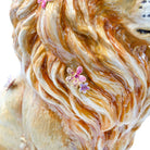 Jay Strongwater Zar Majestic Lion with Flowers Figurine, alternate view