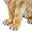 Jay Strongwater Zar Majestic Lion with Flowers Figurine, alternate view