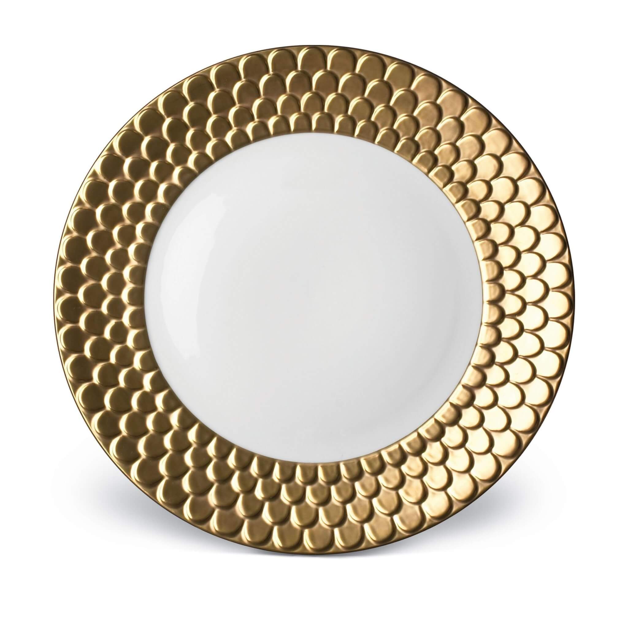 L'Objet Aegean Charger Charger & Service Plate — Gold