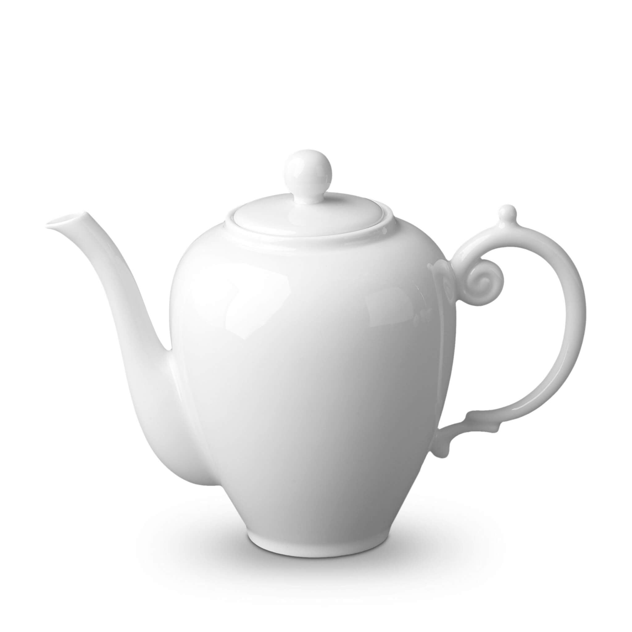 L'Objet Aegean Coffee Pot Teapot — White