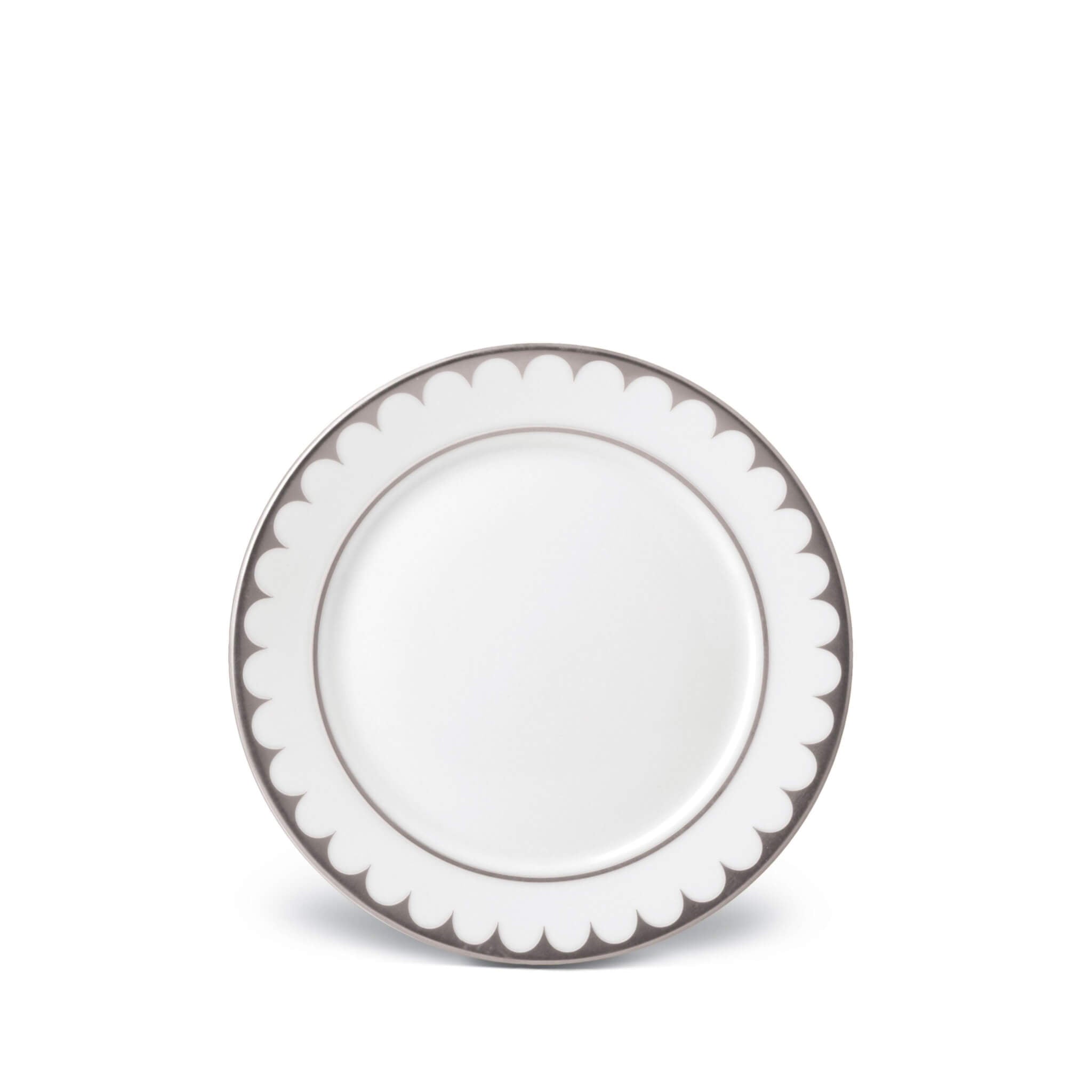 L'Objet Aegean Filet Bread Butter Plate — Platinum
