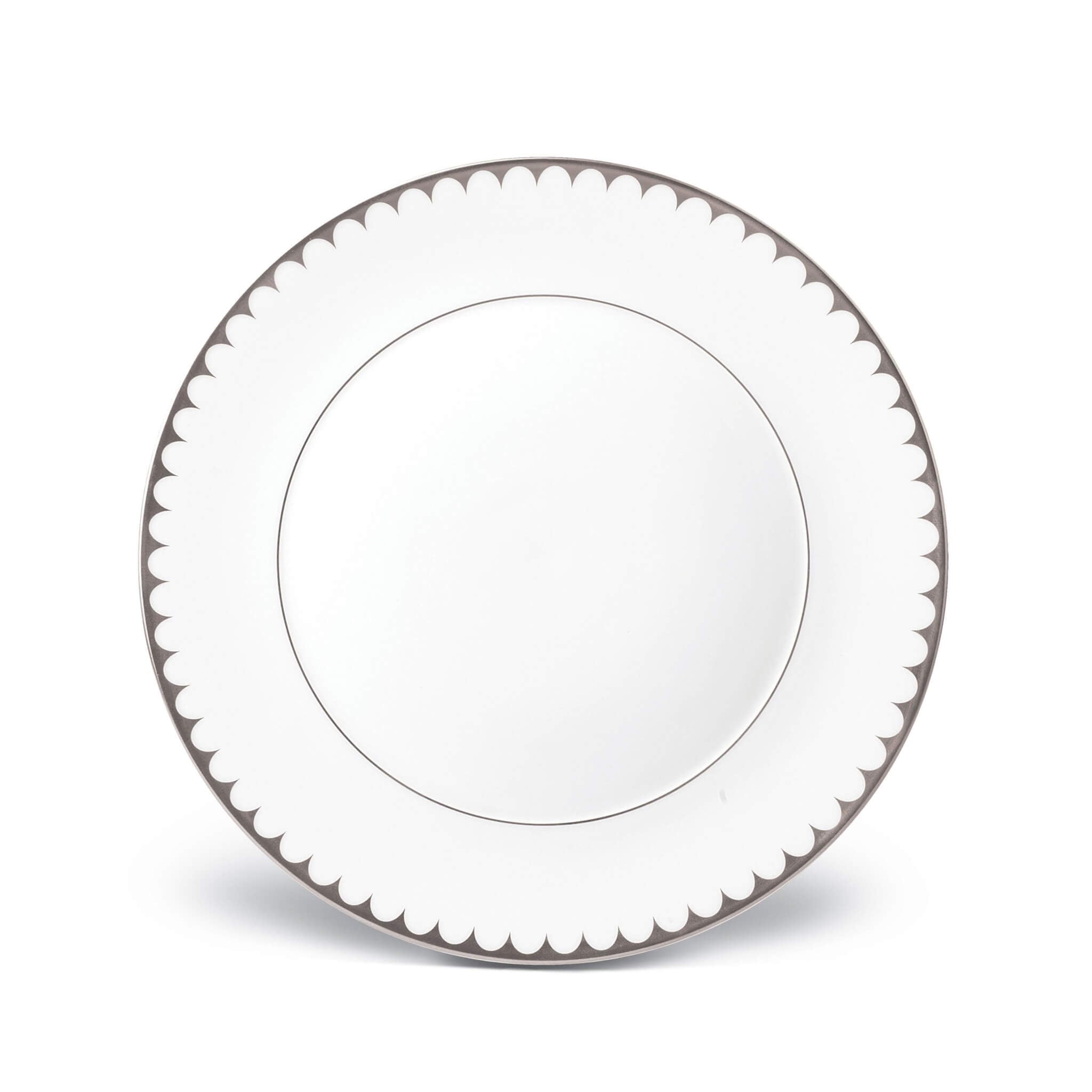 L'Objet Aegean Filet Dinner Plate — Platinum