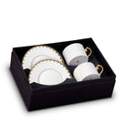 L'Objet Aegean Filet Gold Teacup & Saucer - Gold (Set of 2), alternate view