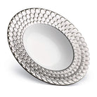 L'Objet Aegean Rimmed Serving Bowl — Platinum