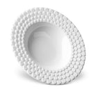 L'Objet Aegean Rimmed Serving Bowl — White