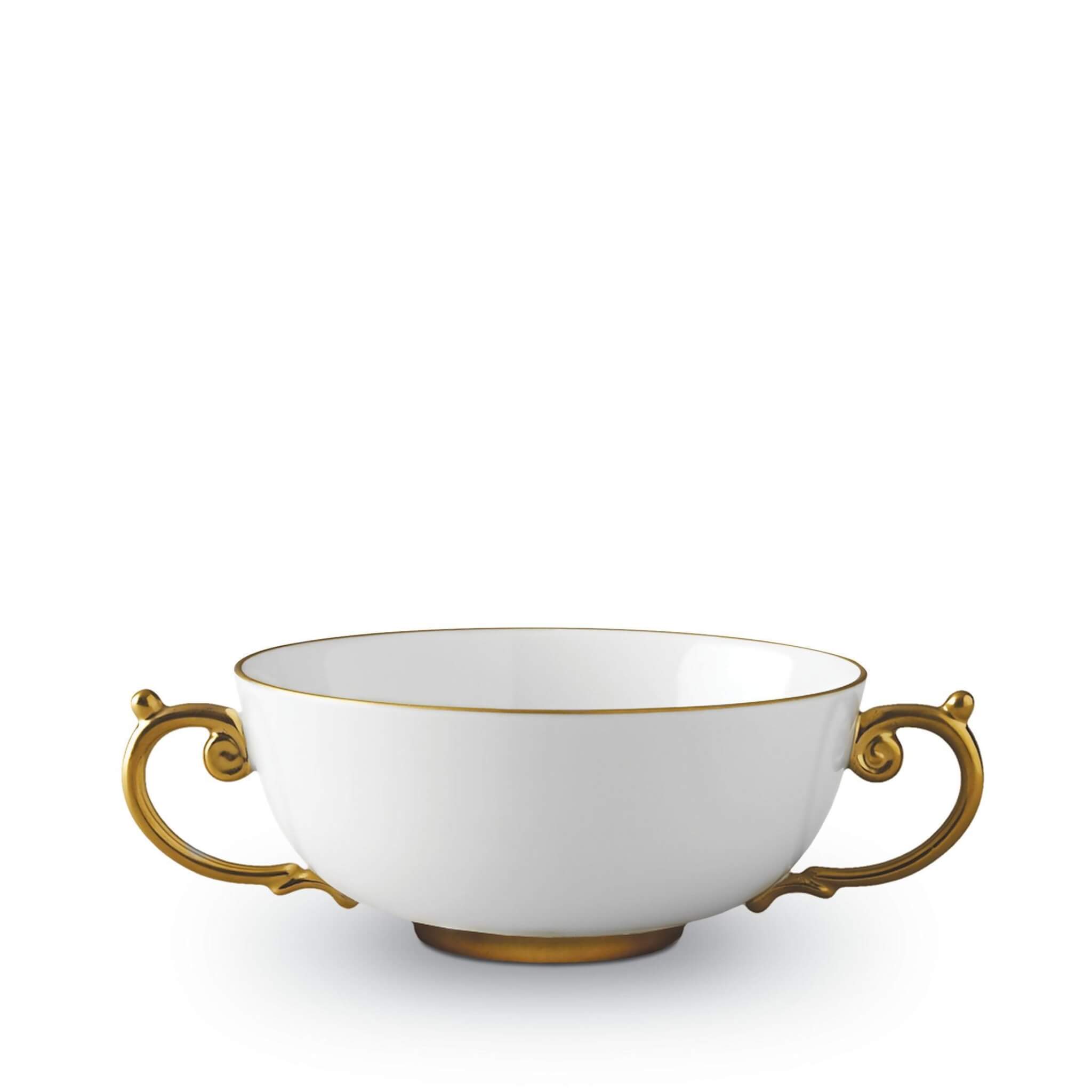 L'Objet Aegean Soup Bowl — Gold