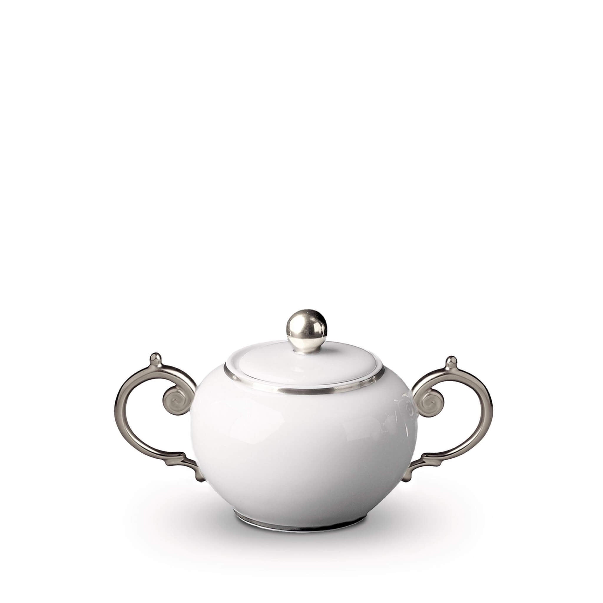 L'Objet Aegean Sugar Bowl — Platinum