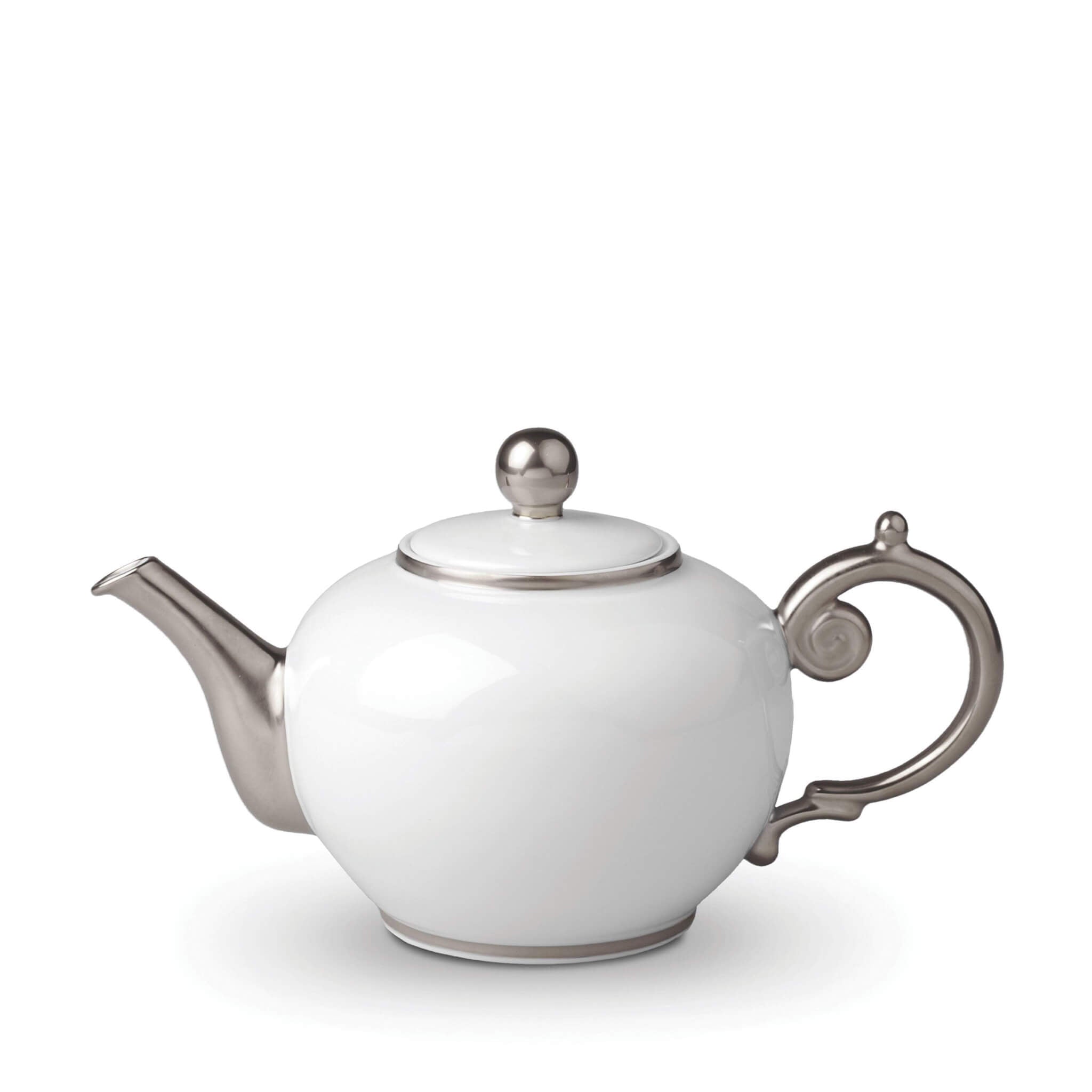 L'Objet Aegean Teapot — Platinum