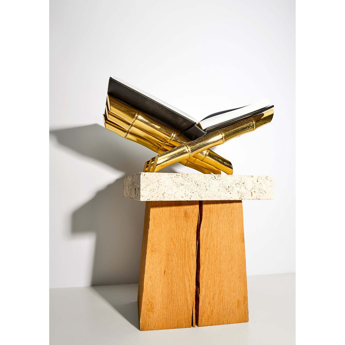L'Objet Bambou Bookrest Bookend, alternate view