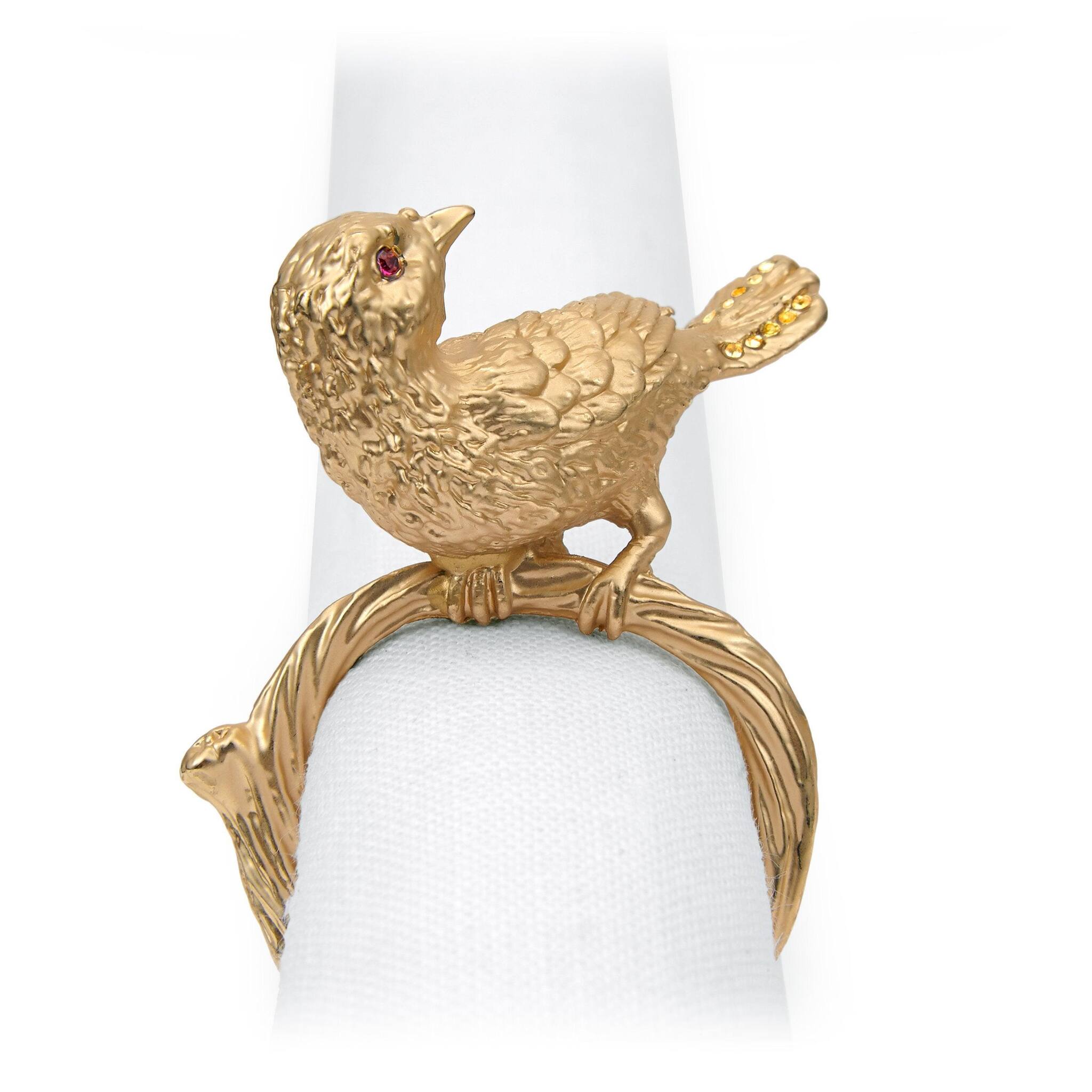 L'Objet Bird Napkin Jewels (Set of 4) Napkin Ring