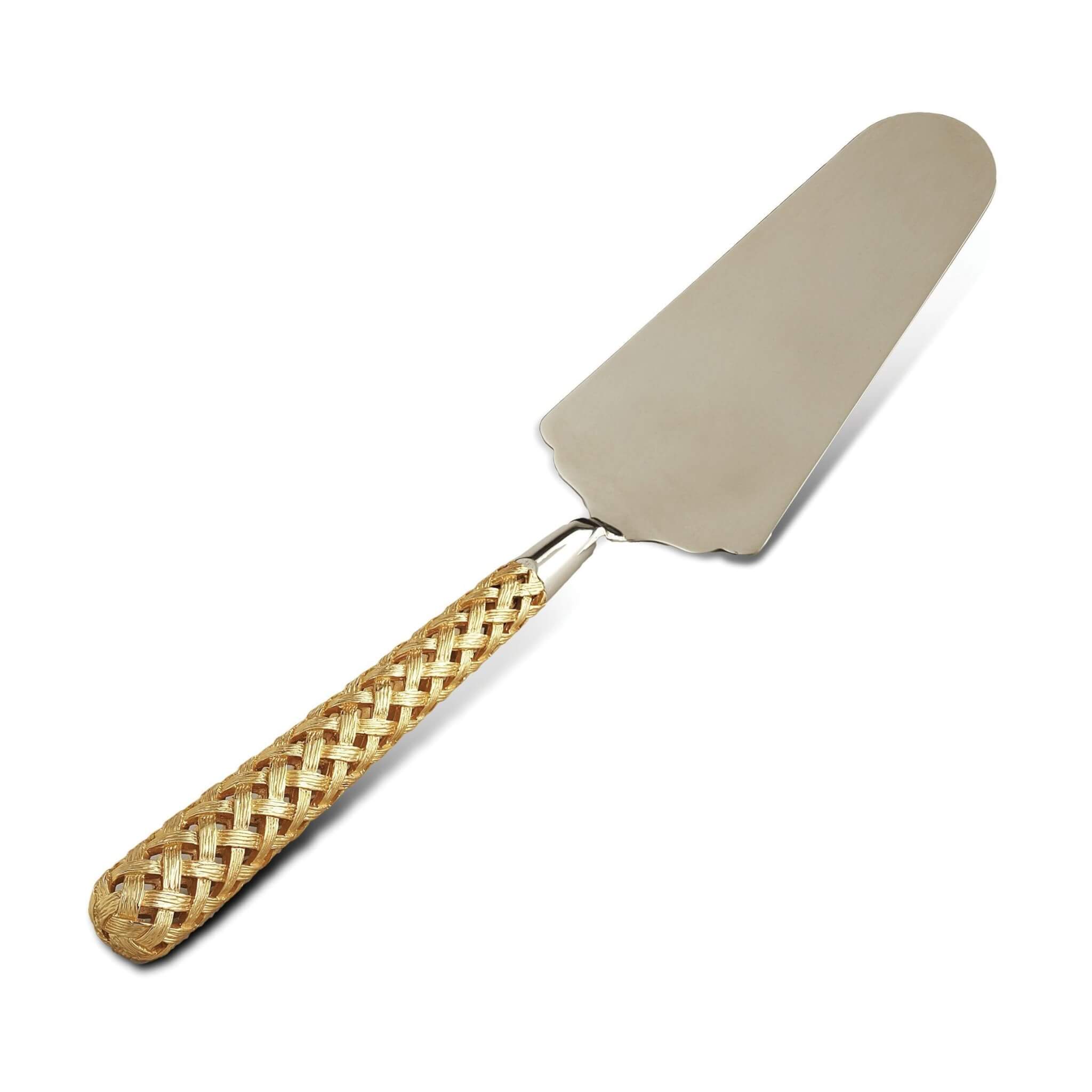 L'Objet Braid Cake Server Serving Utensil