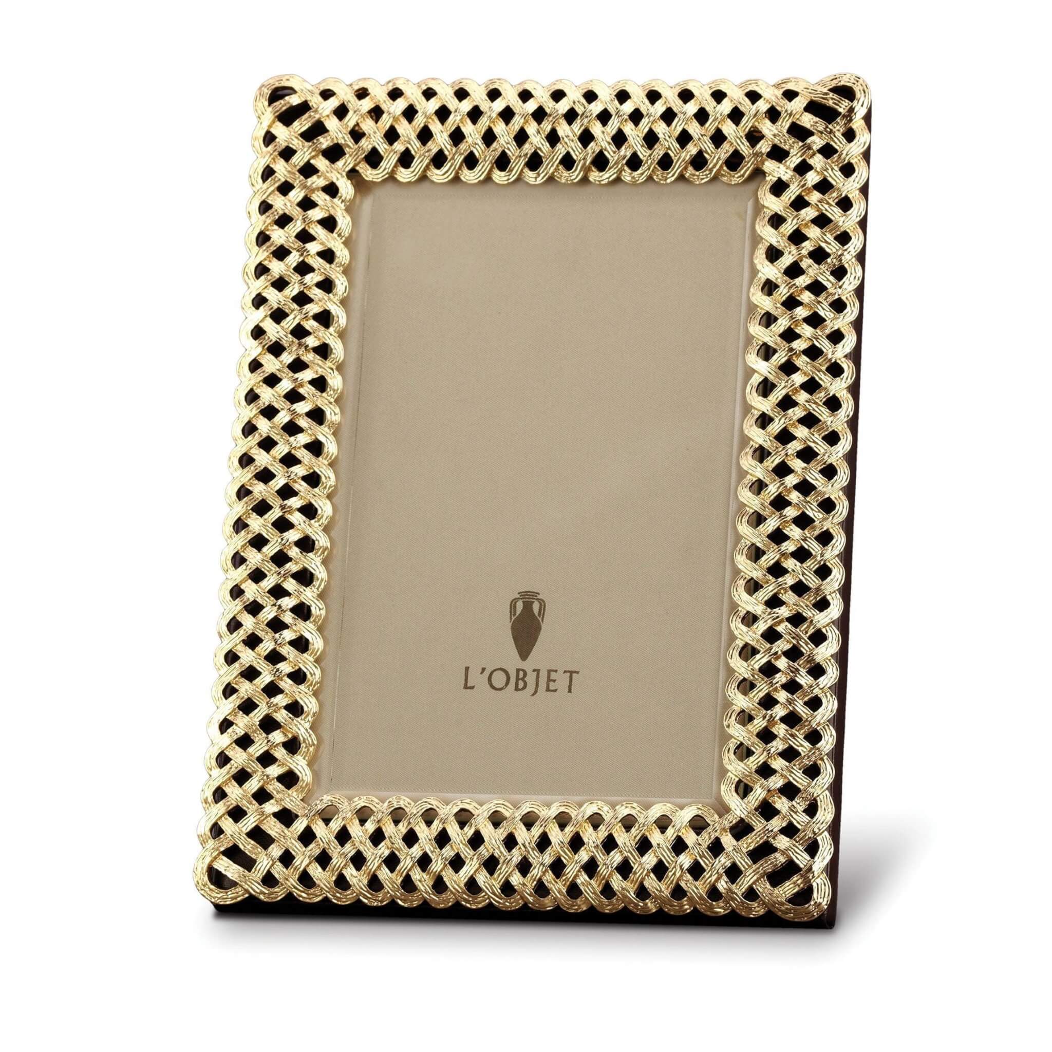 L'Objet Braid Frame — Gold