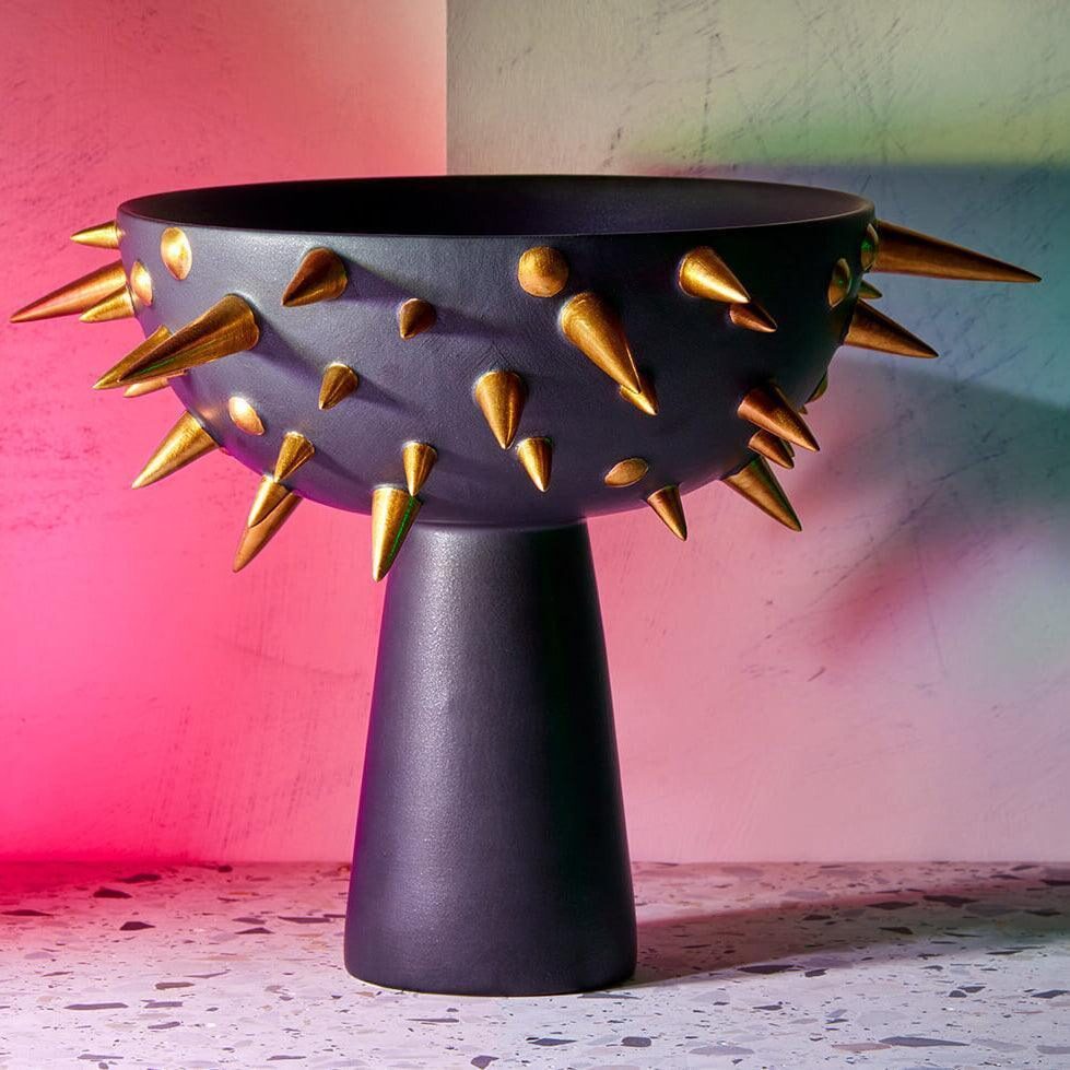 L'Objet Celestial Bowl on Stand, alternate view