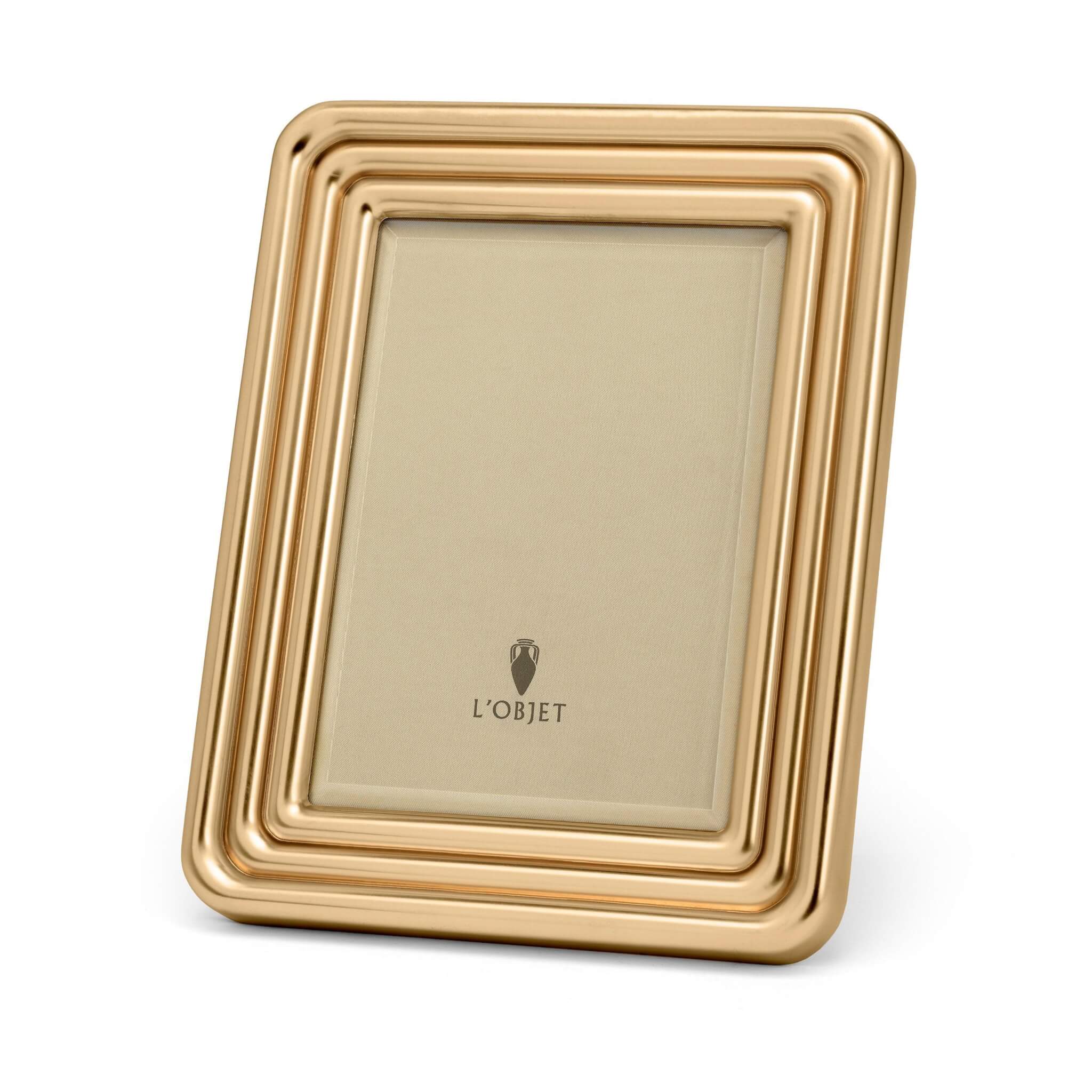 L'Objet Concorde Frame - Gold — 5x7"