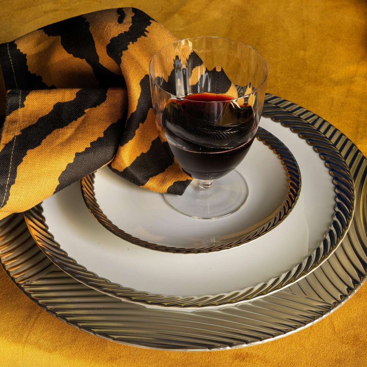 L'Objet Corde Bread Butter Plate, alternate view