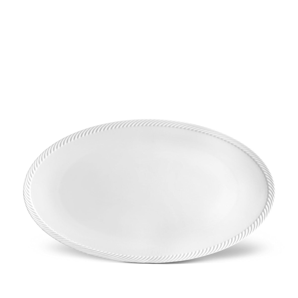 L'Objet Corde Oval Platter Large Charger & Service Plate, alternate view