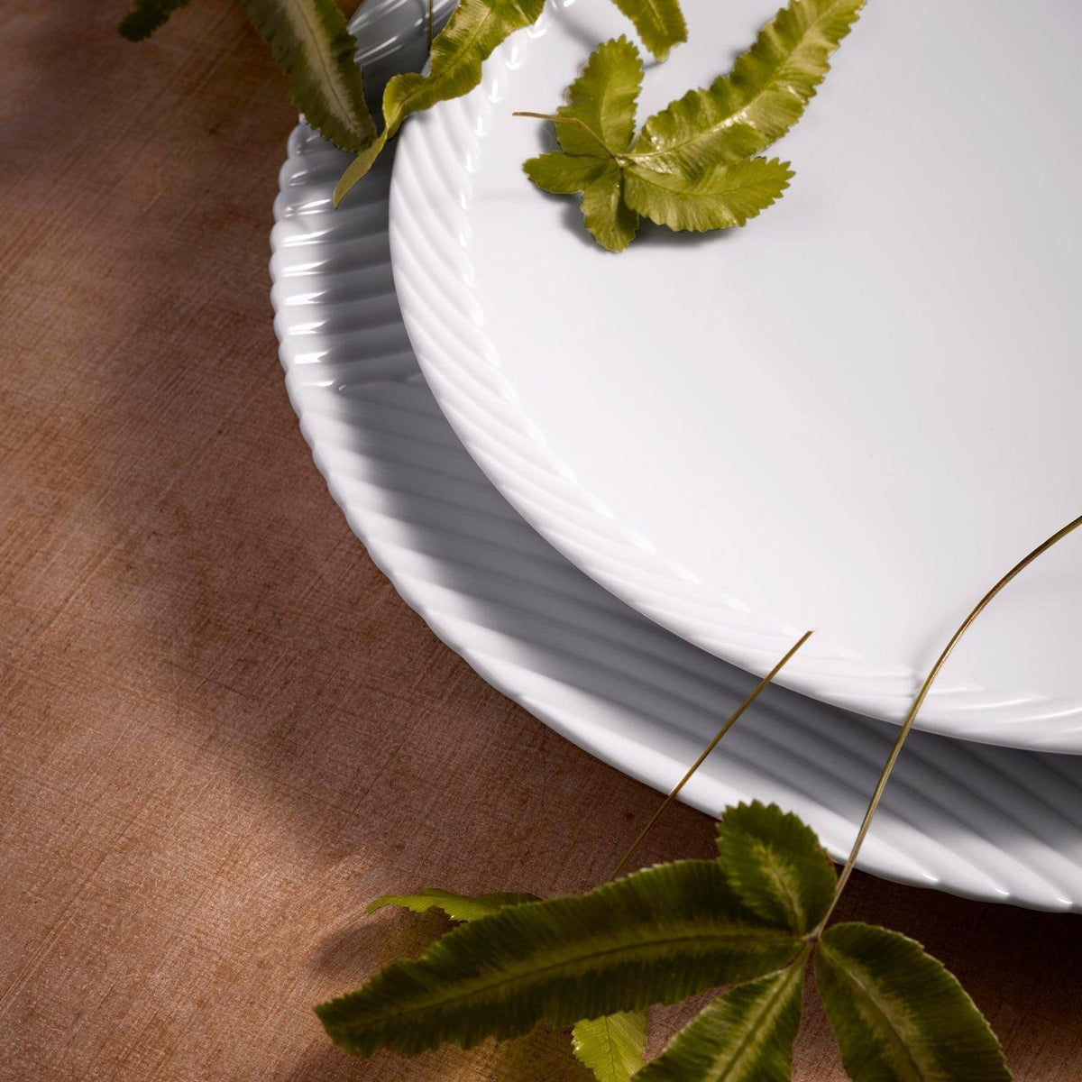 L'Objet Corde Oval Platter Large Charger & Service Plate, alternate view