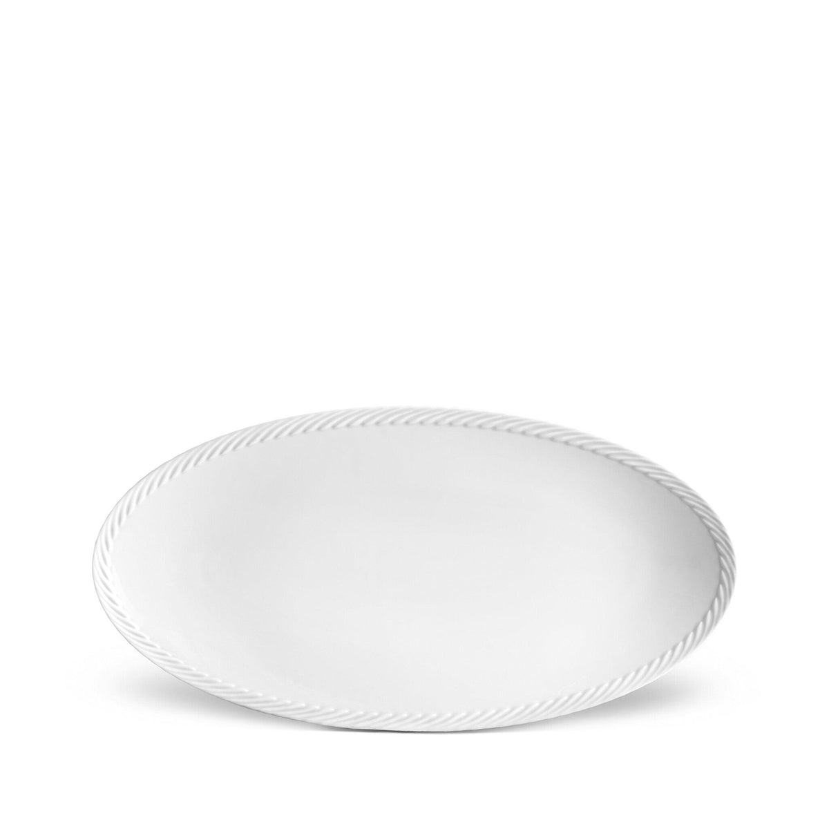 L'Objet Corde Oval Platter Small Charger & Service Plate, alternate view