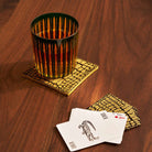 L'Objet Crocodile Box with Playing Cards (2 Decks) Board & Table Game, alternate view
