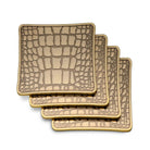 L'Objet Crocodile Coasters (Set of 4)