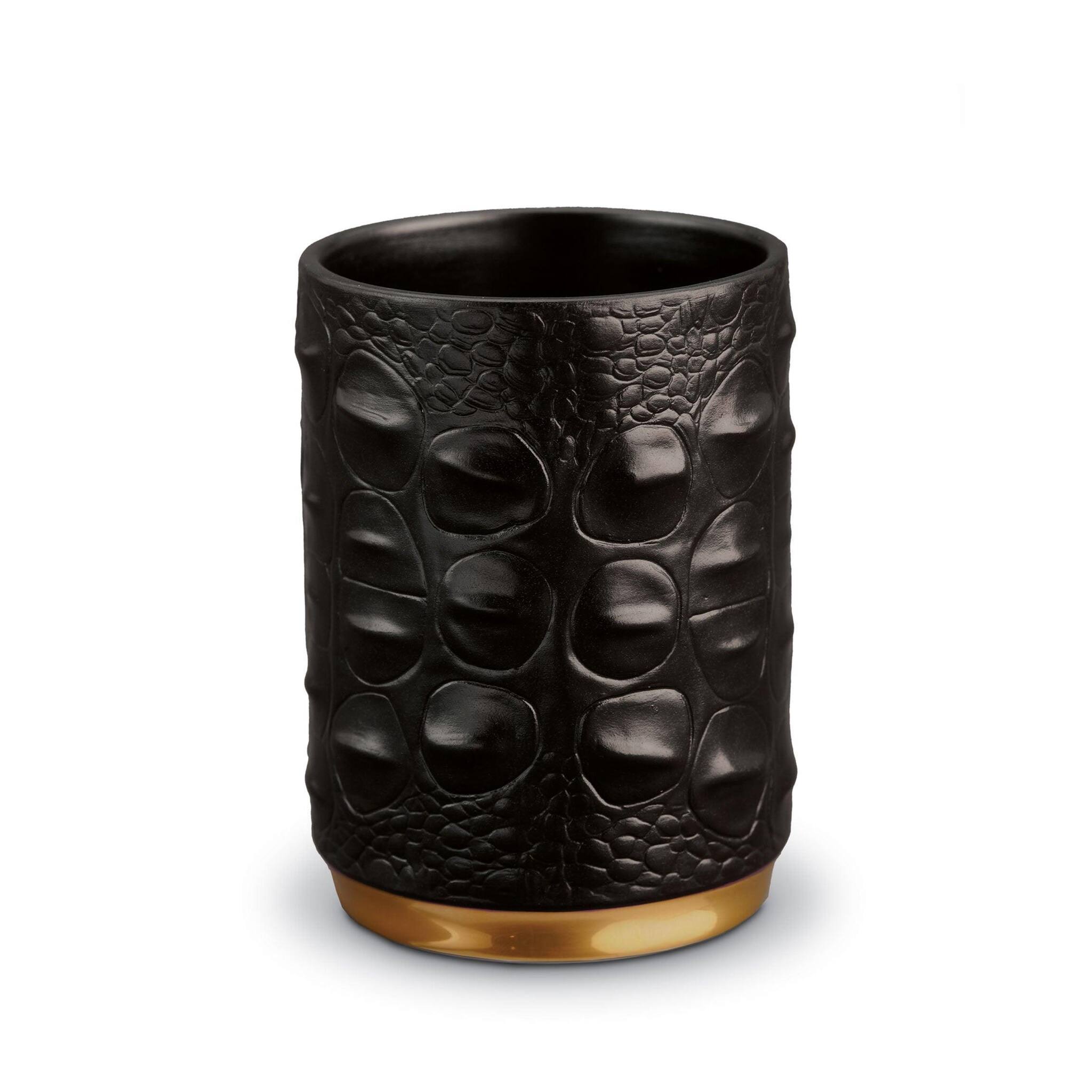 L'Objet Crocodile Pencil Cup Pencil Holders & Pen Holder