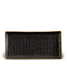 L'Objet Crocodile Rectangular Tray Sculpture