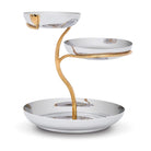 L'Objet Deco Leaves 3-Tier Server - Large Cake Stand