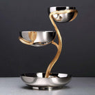 L'Objet Deco Leaves 3-Tier Server - Medium Cake Stand, alternate view