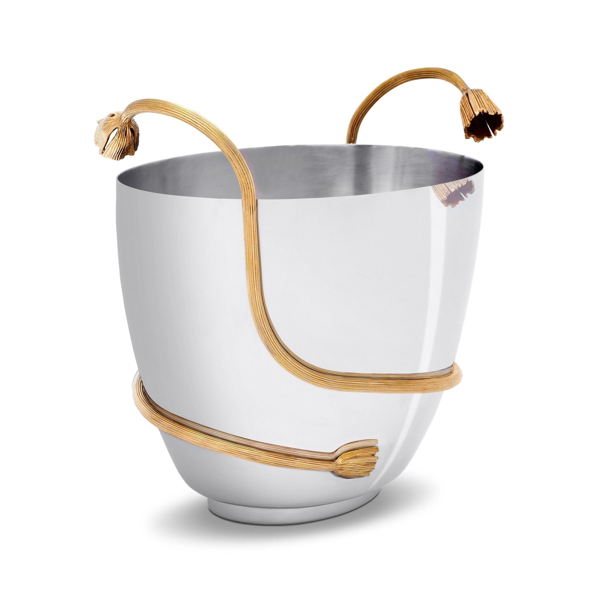 L'Objet Deco Leaves Champagne Bucket Barware
