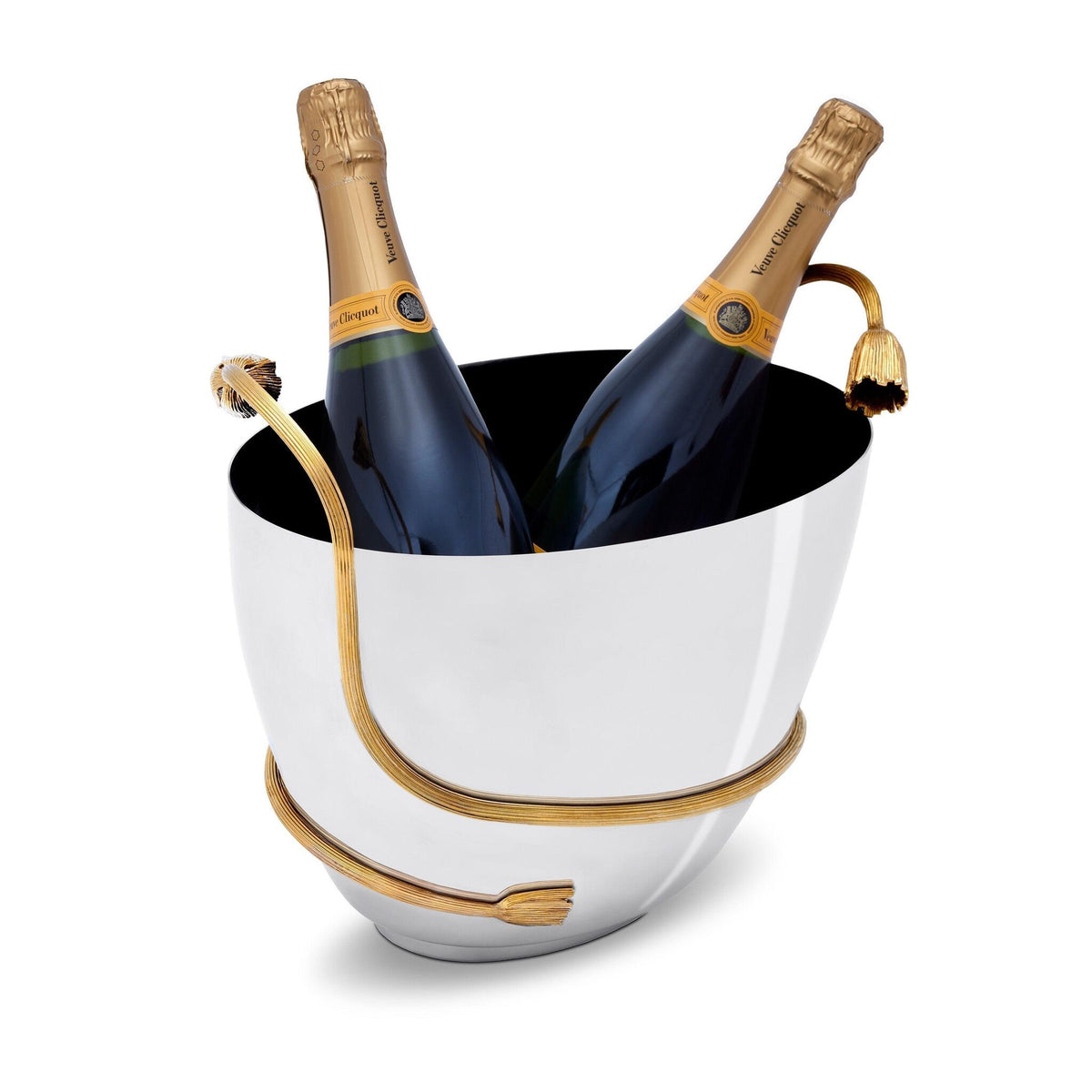 L'Objet Deco Leaves Champagne Bucket Barware, alternate view