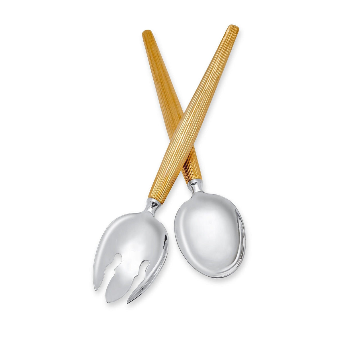 L'Objet Deco Leaves Serving Set Serving Utensil, alternate view