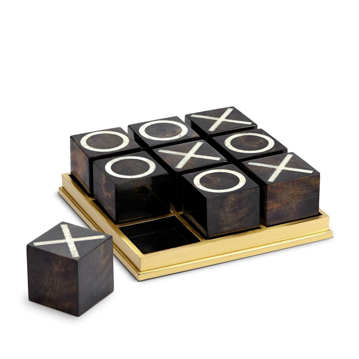 L'Objet Deco Tic Tac Toe Board & Table Game, alternate view