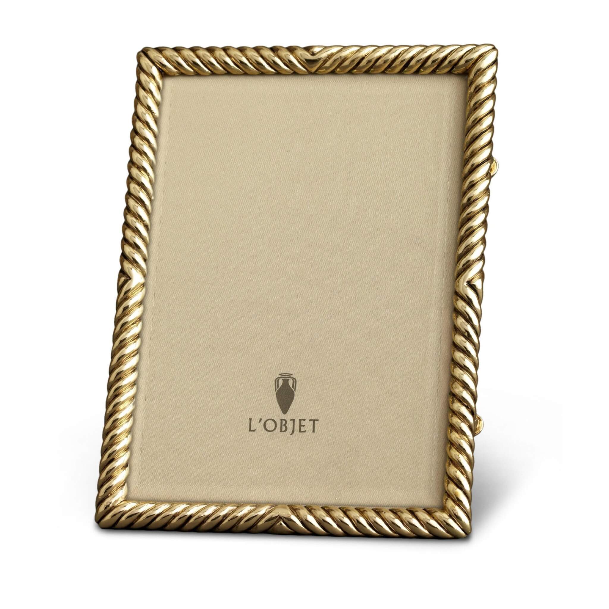 L'Objet Deco Twist Frame — Gold