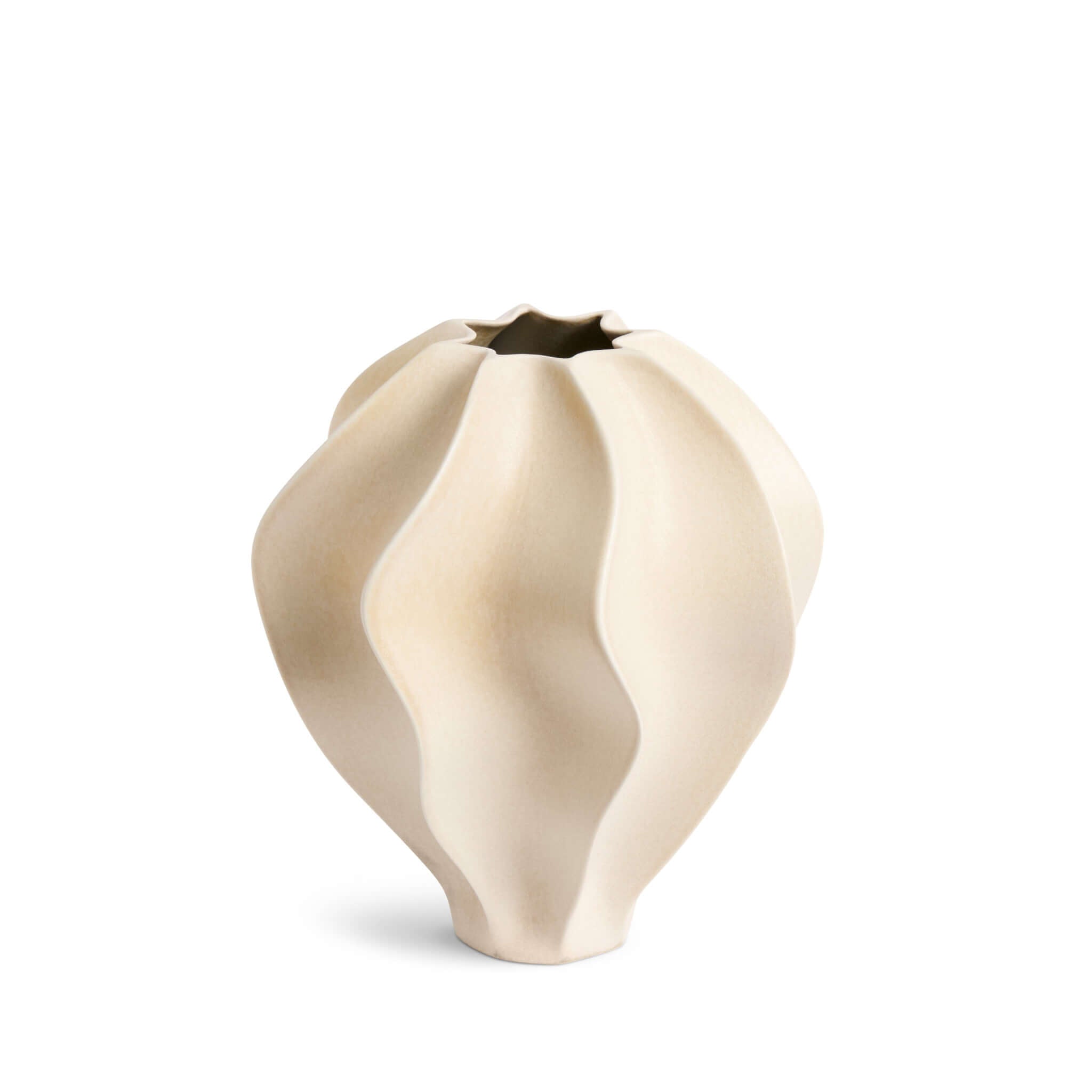 L'Objet Douro Vase - Oat - Medium