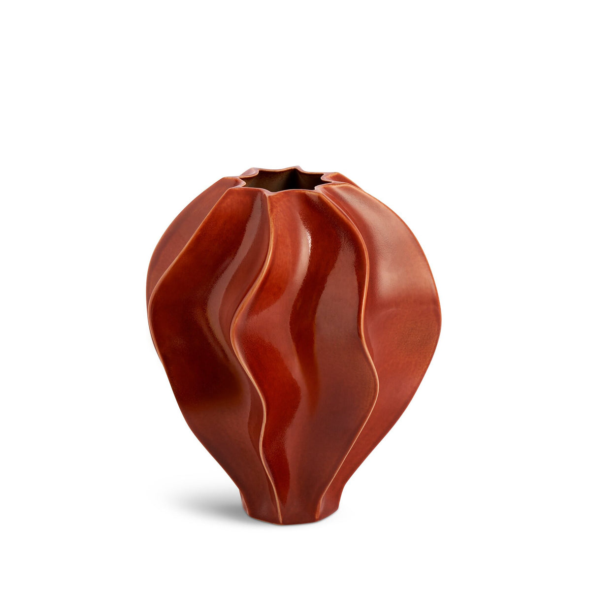 L'Objet Douro Vase - Paprika - Medium, alternate view