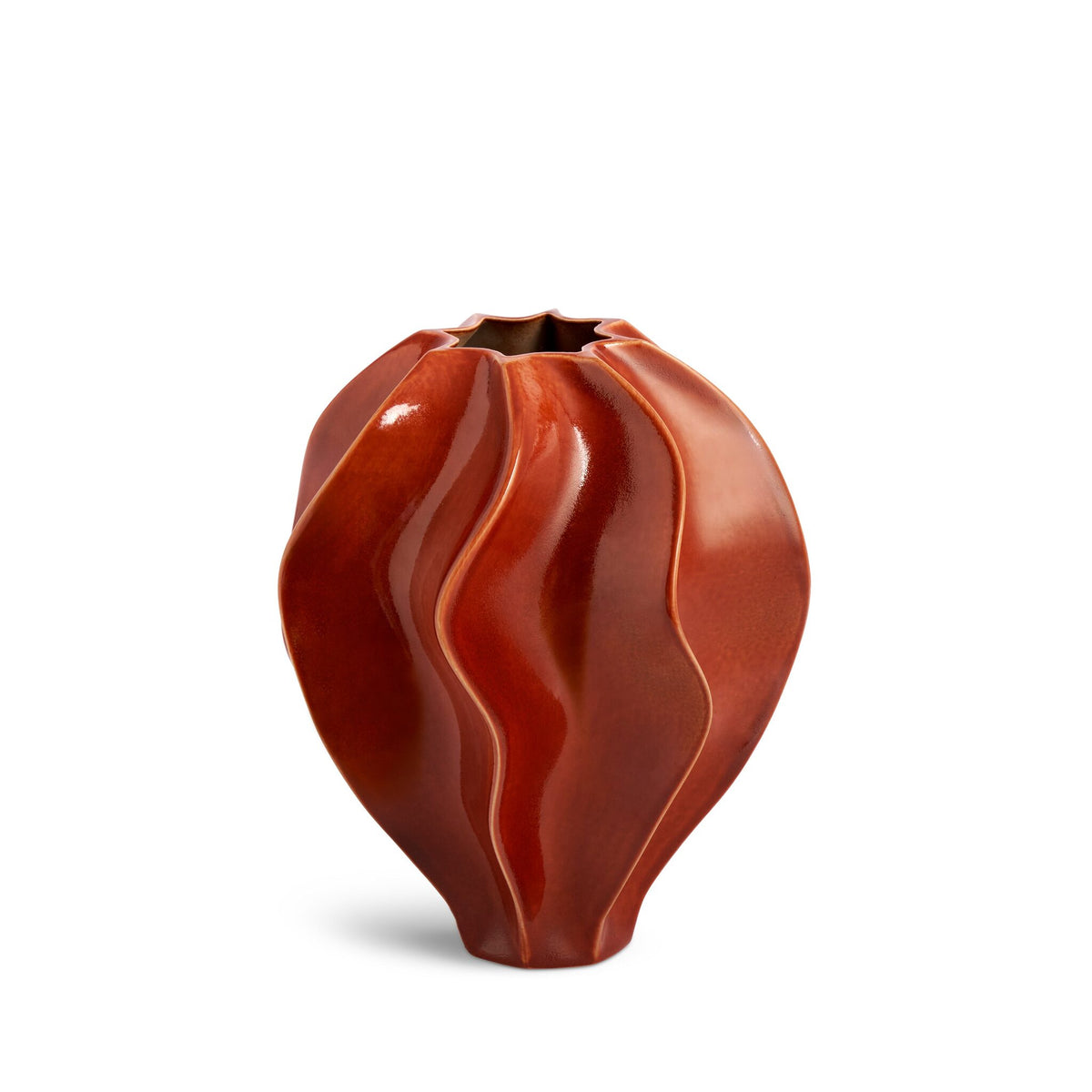 L'Objet Douro Vase - Paprika - Medium, alternate view