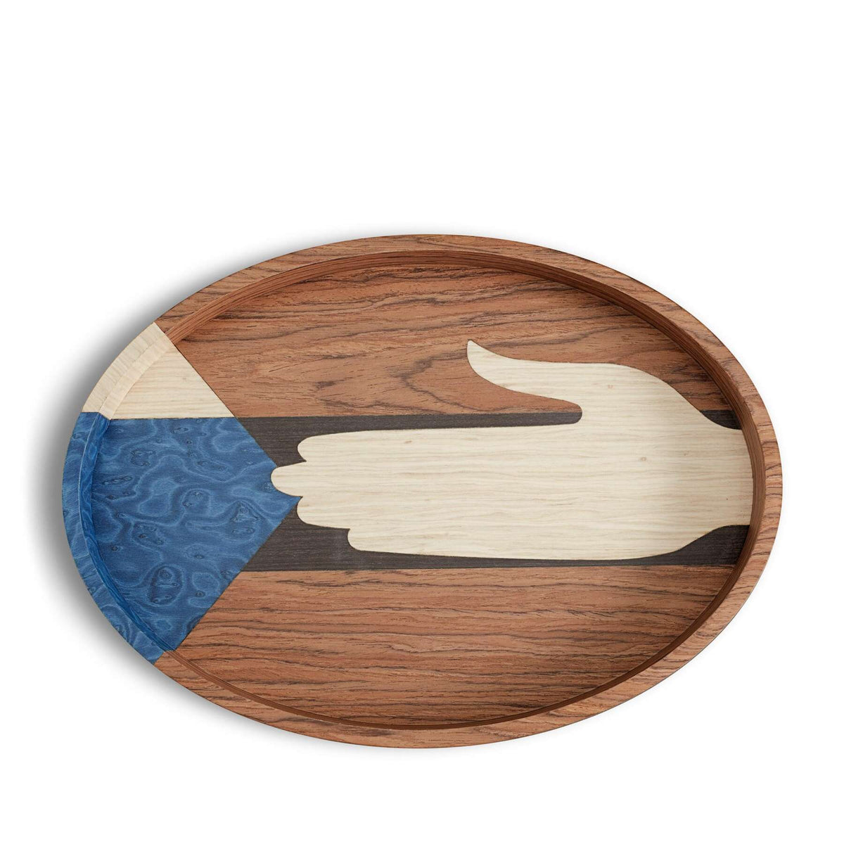 L'Objet Edgar Oval Tray, alternate view