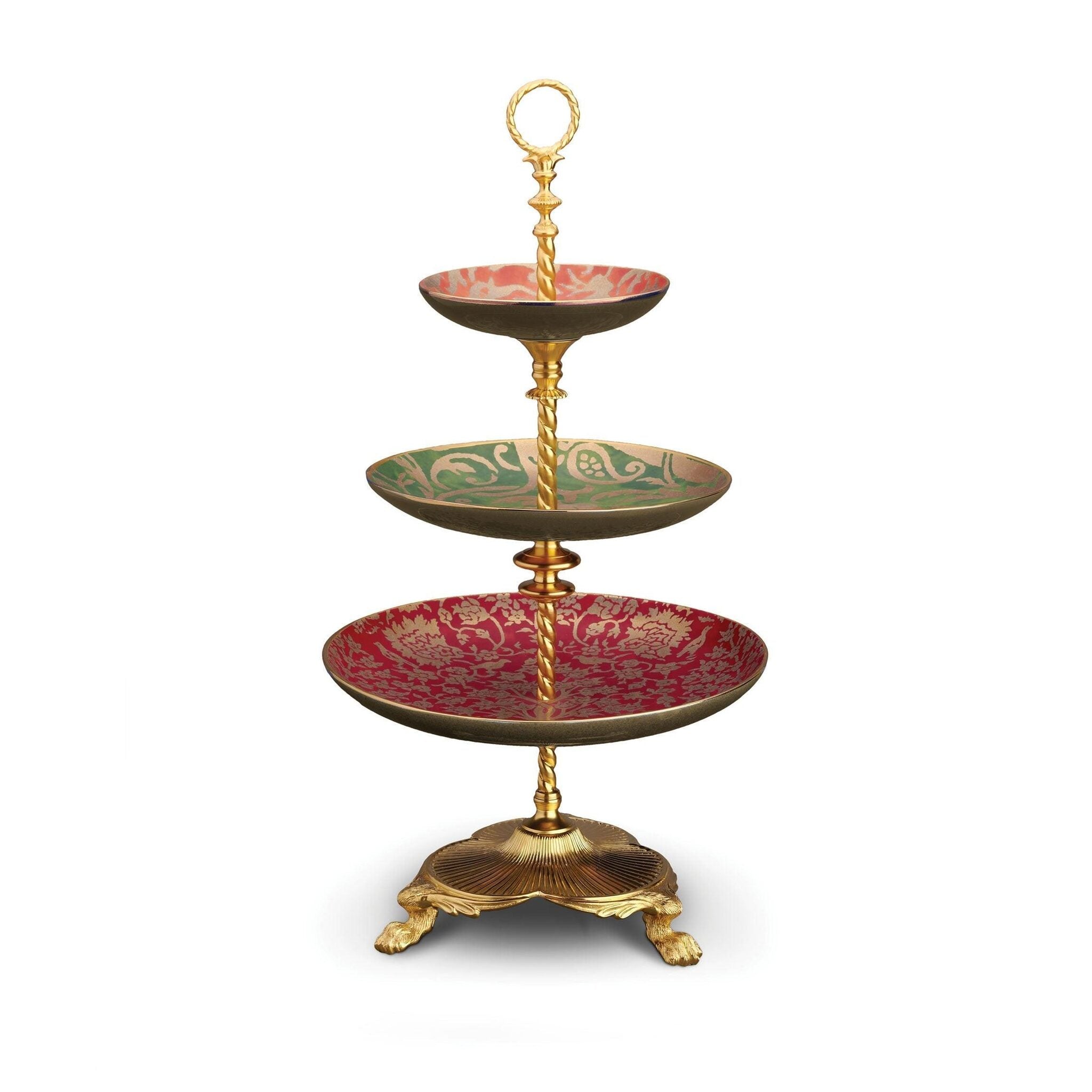 L'Objet Fortuny 3-Tier Server Cake Stand